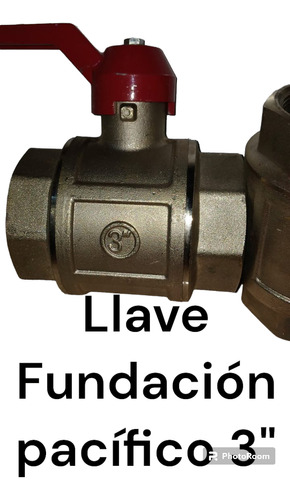 Llave De Paso Fundición Pacífico 3 Pulgadas Nueva 