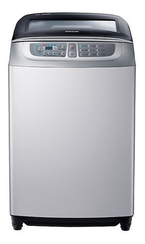 Lavarropa Samsung Carga Superior 8kg. Wa80f5s4uta Silver