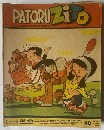 Patoruzito, Nº 179 Semanario De Historietas Grande 1949 Cr02