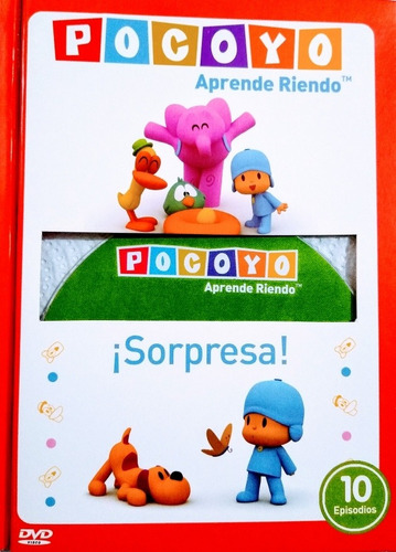 Pocoyó  Dvd Nuevo Infantil Aprende Riendo Combo 2 Dvd