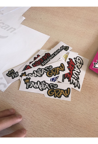 Calcomanias/stickers Individuales X10 Variadas