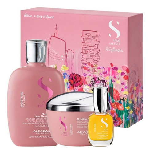 Kit Holiday Semi Di Lino Moisture Nutritive Alfaparf