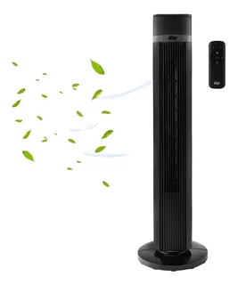 Ventilador Torre Vertical Wap Air Silence De Chão Preto 220v