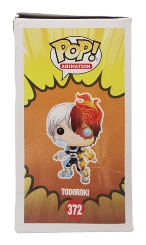 Funko Pop Todoroki 372 My Hero Academia Caja Lastimada