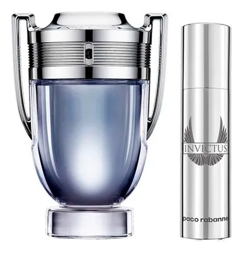 Paco Rabanne Coffret Invictus Edt 50ml+miniatura 10ml