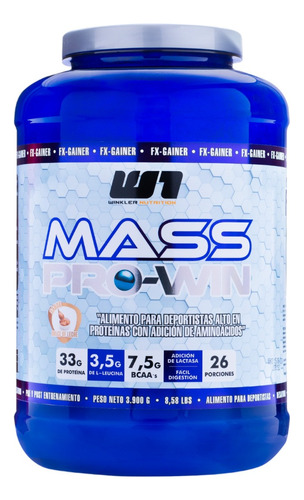 Ganador De Peso Mass 8,58lbs Dulce D-leche-winkler Nutrition