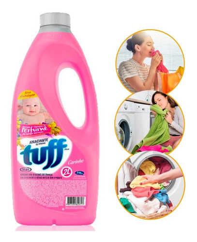 Tuff Amaciante Plus Carinho 2l