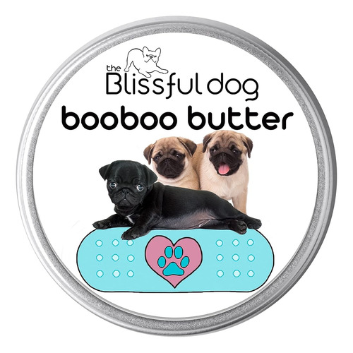 The Blissful Dog 2 Oz Tin Pug Booboo Butter