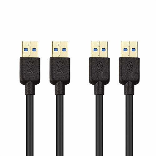 Cable Usb 3.0 3ft (paquete De 2)