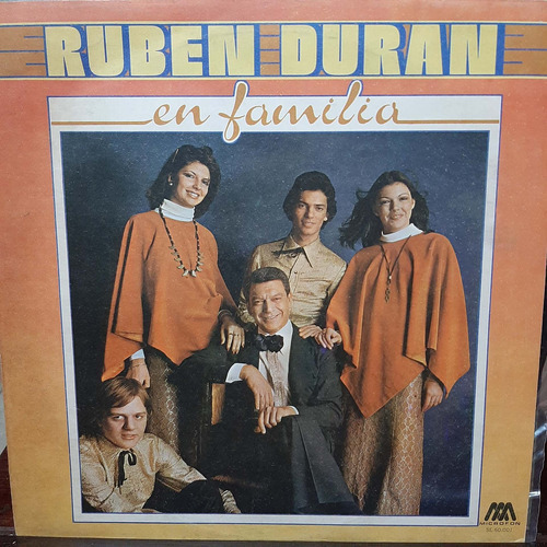 Vinilo Ruben Duran En Familia F5 Libros Del Mundo