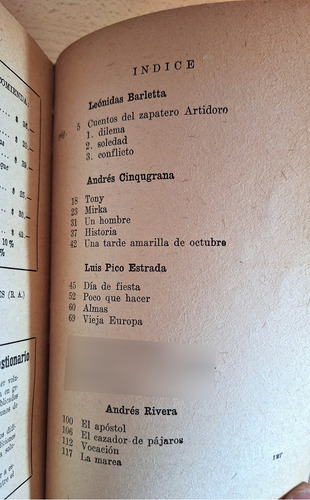 Narradores Argentinos Contemporáneos N° 1/2 - Sapientia 1958 (Usado)