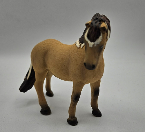 Figura Caballo Yegua Fjorden Juguete Plástico Niño Regalo