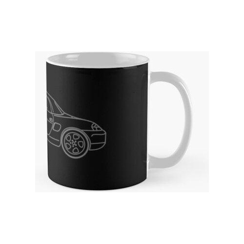 Taza Porsche 986 Boxster Calidad Premium