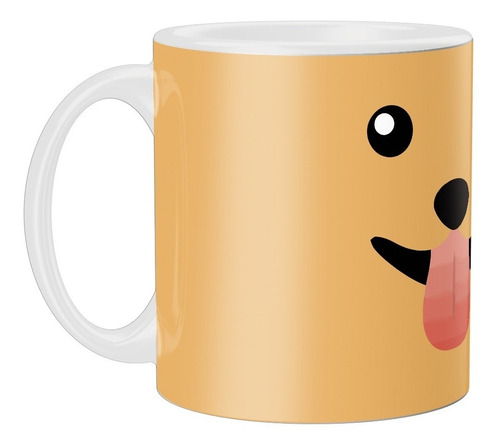 Caneca Personalizada Cachorro - Animais - Cerâmica - 325ml