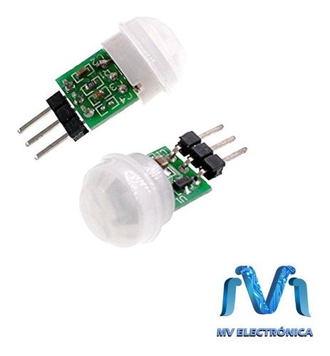 Sensor Micro Pir De Movimiento Infrarrojo Am312 Mv Electroni