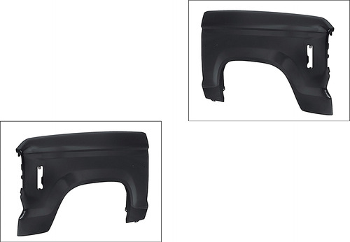 Kit 2 Salpicaderas (de Calidad) Ford Ranger 84-88 Tong Yang