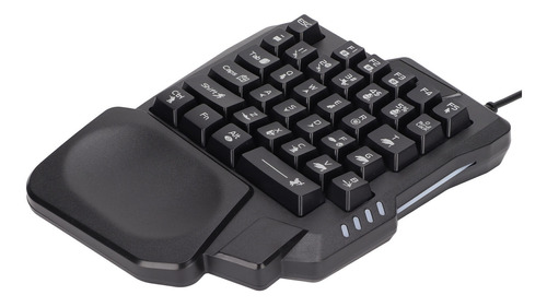 Teclado Para Juegos De 35 Teclas Con Una Mano, Impermeable,