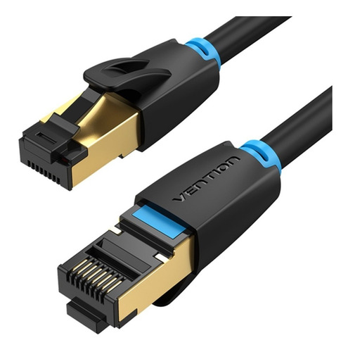 Vention Cable Cat8 5g Round 1,5m Red Lan Rj45 40gbps 2000mhz