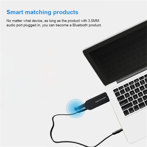 Usb Bluetooth Auditivo Transmissor Adaptador 3,5 Milímetros