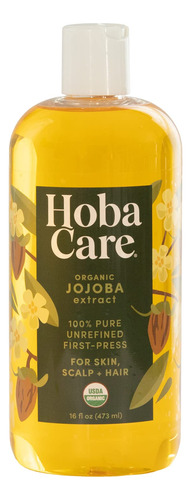 Hobacare Aceite De Jojoba Organico  Aceite De Jojoba 100% P