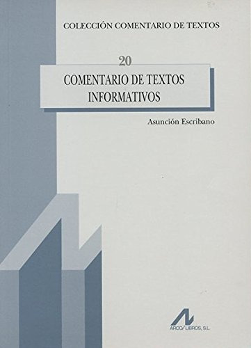 Libro Comentarios De Textos Informativos De Asunción Escriba