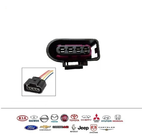 Conector Sensor Map Vw Fox Gol Golf Bora Saveiro Parati Jett