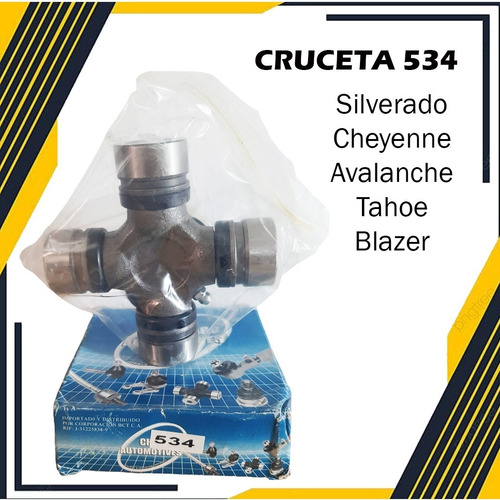 Cruceta 534 Chev Gran Blazer Cheyenne Silverado 1500