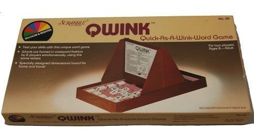 Vintage Qwink Quick Como Un Juego De Palabras Wink. 