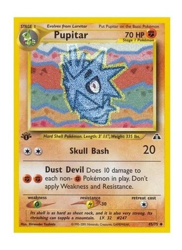 Pupitar (neo Discovery) Pokémon