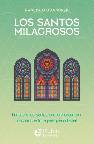 Libro: Los Santos Milagrosos. D'annunzio, Francisco. Pluton 