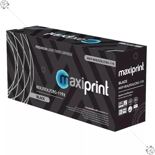 Toner Hp 80x / 05x / Crg-119x Compatible - Maxiprint