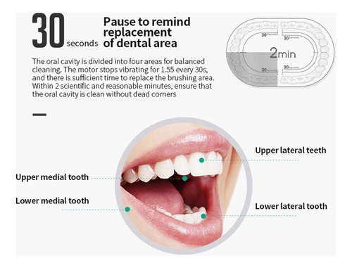Cepillo De Dientes, 6 Modos De Limpieza, Cepillo De Dientes