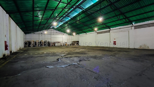 Galpon En Alquiler Excelente Ubicacion Av Bolivar Maracay 1200metros Oficina Deposito Area De Produccion Estef 24-11330