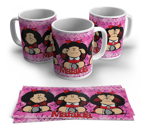 Mug Pocillo Taza Mafalda Quino Regalos