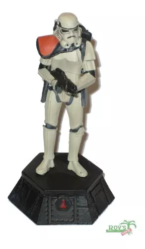 Coleção Xadrez Star Wars Sandtrooper Miniatura Oficial em Promoção