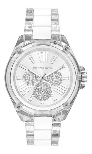 Relógio Michael Kors Wren Feminino Branco Mk6675/1bn
