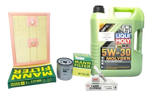 Kit Aceite Liqui Moly Molygen 5w30 Sintético 4 Garrafas