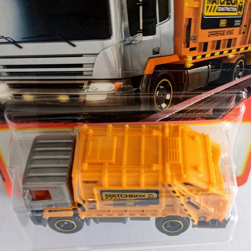 Garbage King Camion De Basura Matchbox