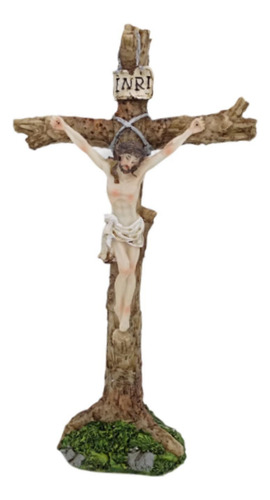 Escultura De Crucifijo De Pie Decoración De Pascua Muebles
