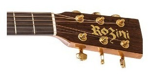 Violão Baby Rozini Rx120 Premium Natural Pré Fishman +capa