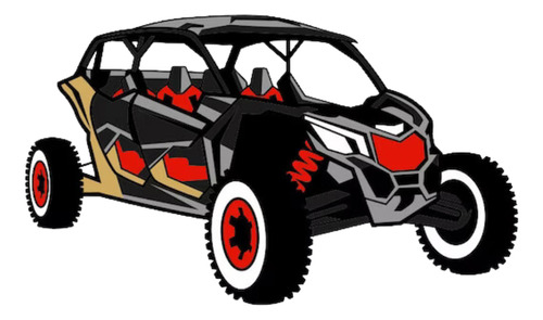 Sticker Calcomanias Automovil Laptop Canam Maverick X