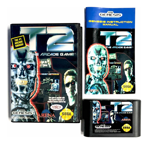 Terminator 2 The Arcade Game - Juego Original Sega Genesis