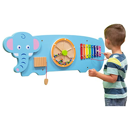 Chispa  Wow Elefante Actividad Pared Panel - 18m + - P72wd