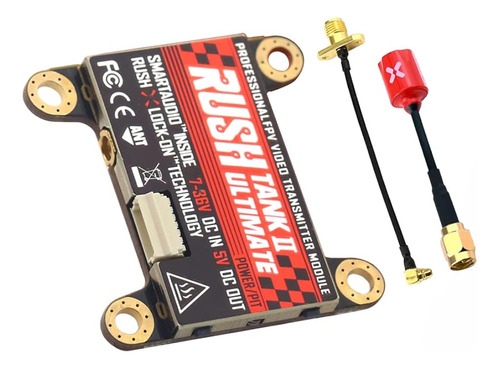 Fpv Vtx Rush Tank Ii V2 5.8g Fpv Transmisor De Video Pit / 2