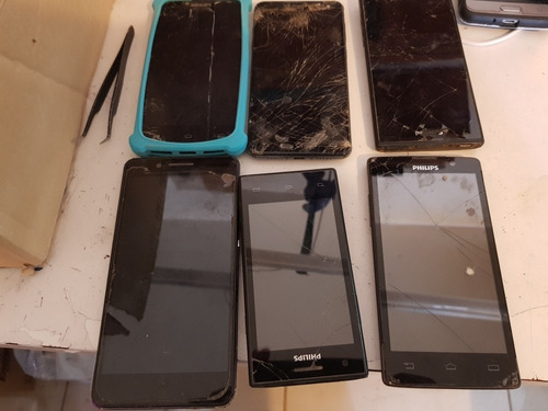 Imagen 4 de 7 de Lote Celulares Blu, Admira, Noblex, Alcatel, Hyundai, Repues