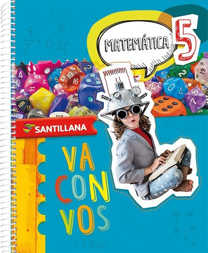 Imagen 1 de 1 de Matemática 5 - Santillana Va Con Vos
