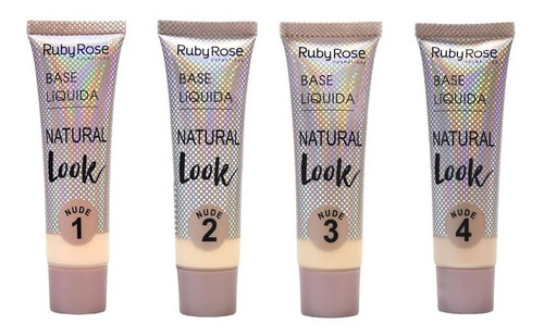 Base Liquida Natural Look Ruby Rose Original 