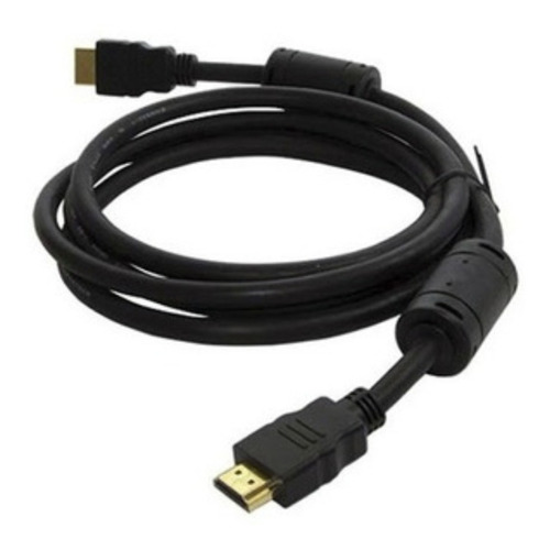 Cable Hdmi A Hdmi Macho Doble Filtro Ferrita 2 Metros