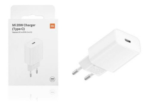Xiaomi Mi 20w Charger Type-c Eu Color Blanco