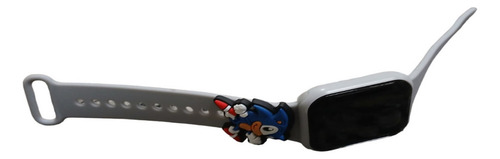 Relógio Digital Infantil Sonic Resistente À Água_cinza